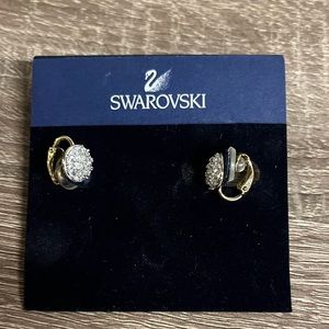 Swarovski Crystal Clip-On Earrings